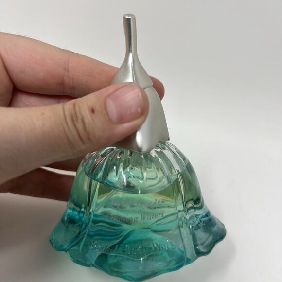 BATH & BODY WORKS JOYFUL GARDEN CALMING WATERS Perfume 1.7 Oz Partial - Picture 2 of 3